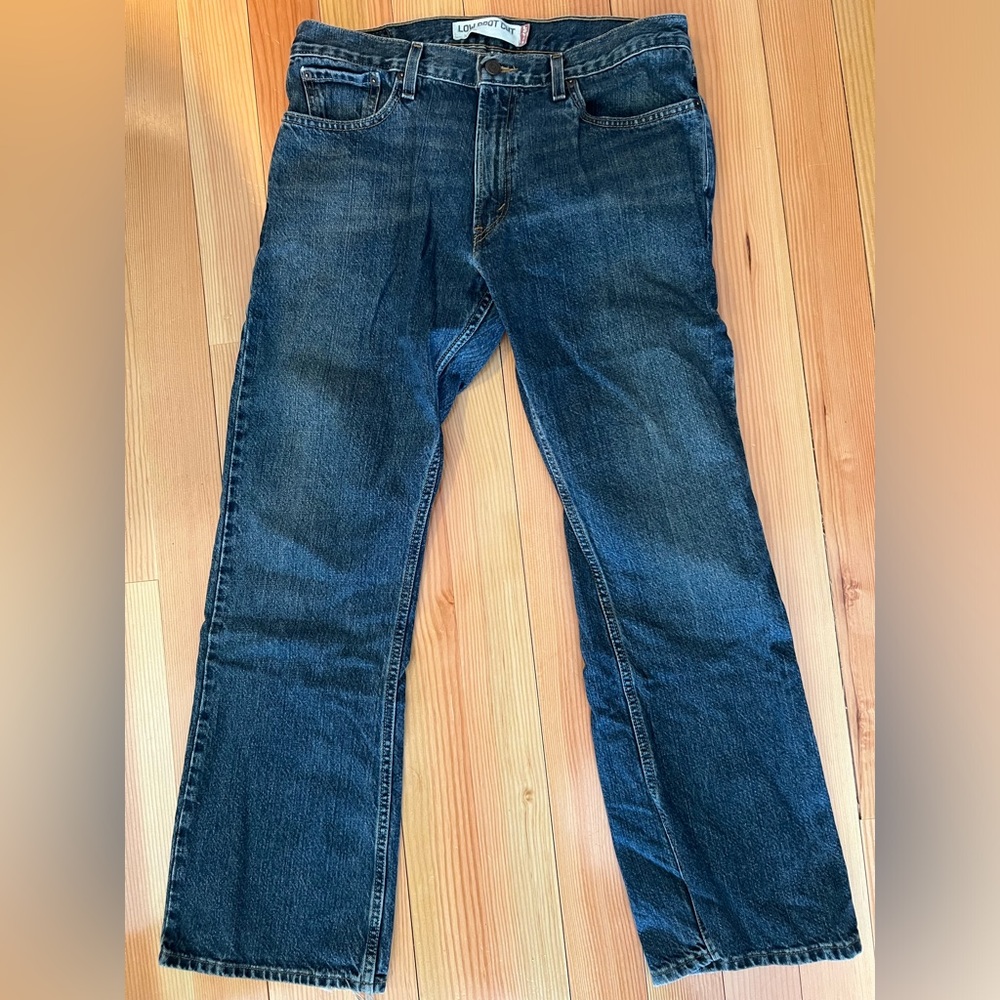 Mens Levi’s 527 Bootcut Jeans 34X30